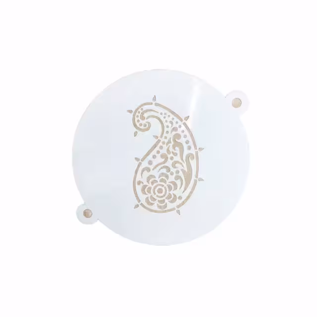 شابلون و استنسیل کیک گرد کد5