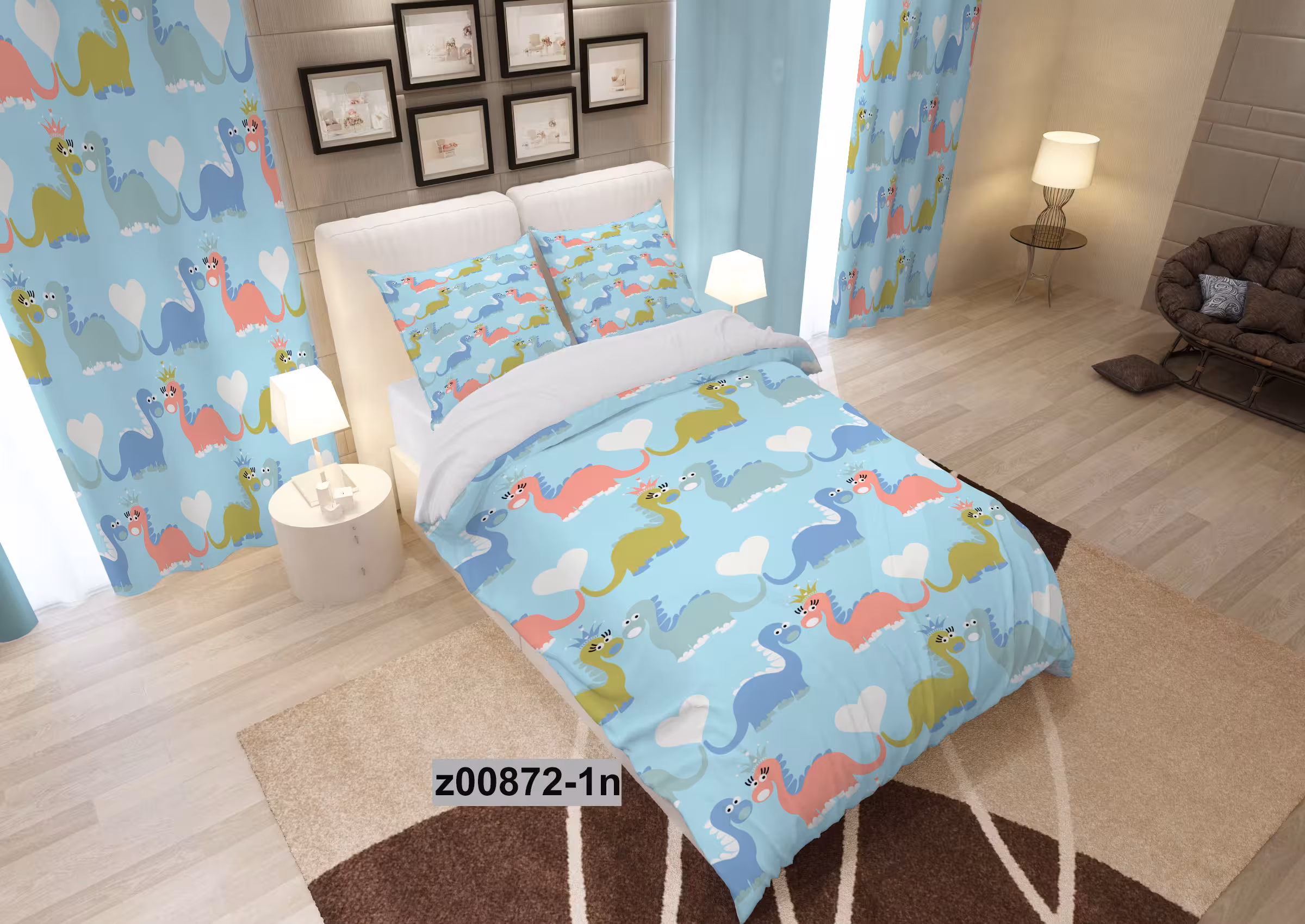 لحاف روتختی تنسل سه بعدی (3D) کالای خواب متین کد 872