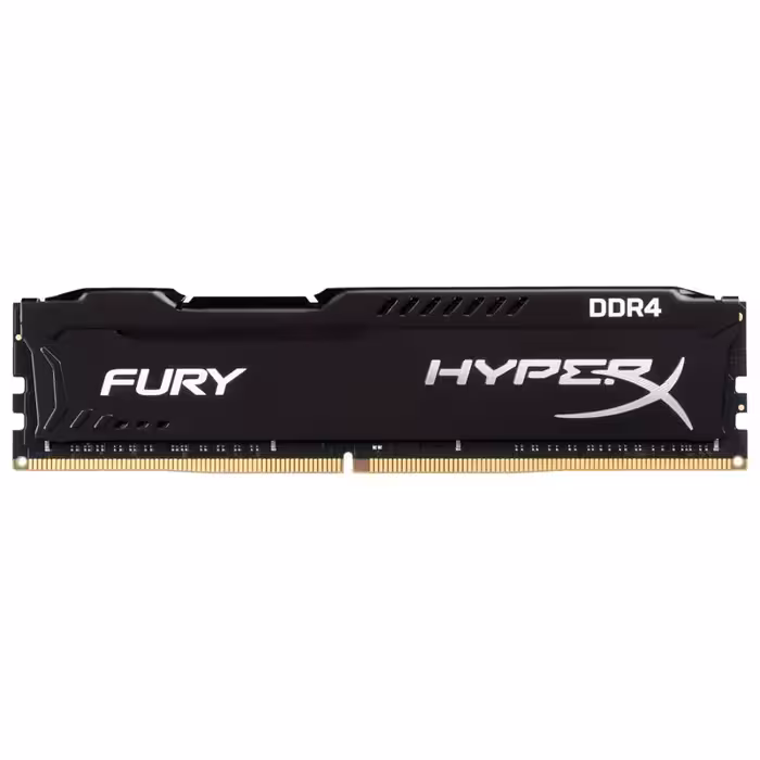 رم کامپیوتر DDR4 تک کاناله 2666 مگاهرتز CL16 هایپر ایکس مدل Fury با ظرفیت 16 گیگابایت