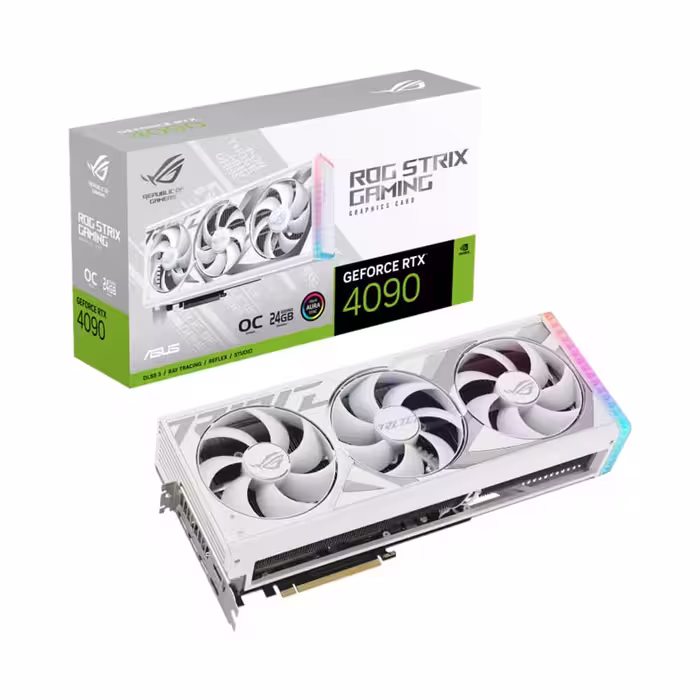 کارت گرافیک ایسوس ASUS ROG STRIX RTX 4090 OC 24GB White