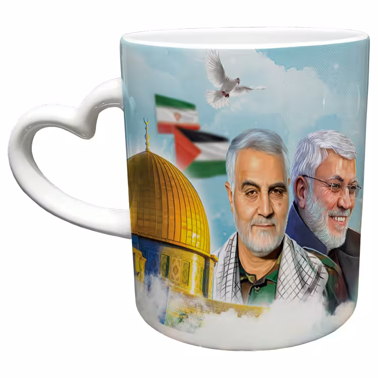 خرید ماگ-لیوان  دسته ساده  سردار سلیمانی کد 83
