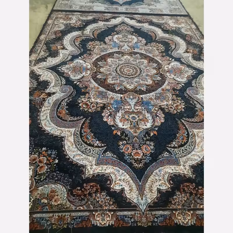 فرش ماشینی 500شانه ورژن کاشان 12متری ورژن نقشه شهیاد(ارسال رایگان)