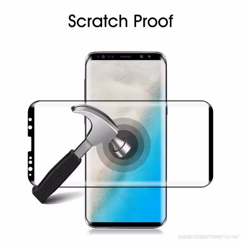 گلس S9 Plus محافظ صفحه نمایش سامسونگ S9 plus مدل فول چسب خم شیشه ای مناسب برای گوشی موبایل سامسونگ اس 9 پلاس گلس Full Glue Glass Screen Protector For Samsung Galaxy S9Plus / S9 Plus