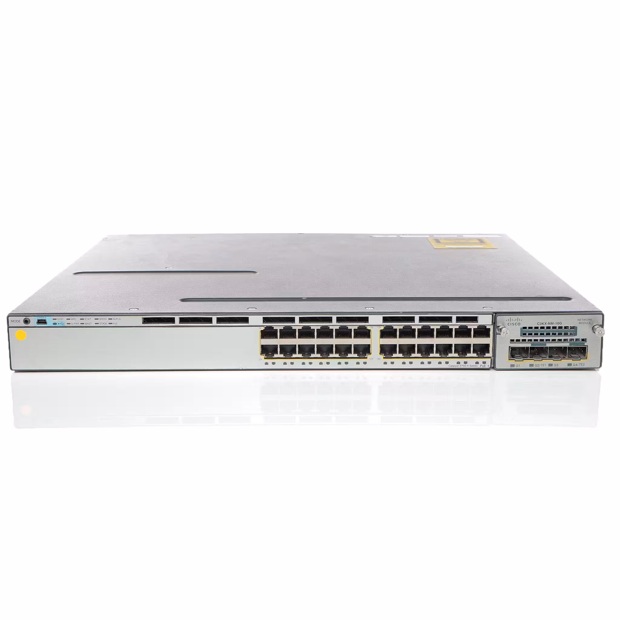 سوئیچ شبکه سیسکو مدل CISCO WS-C3750X-24T-E