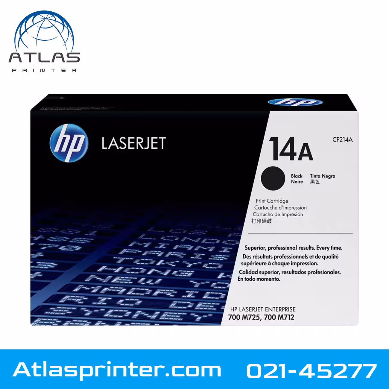 کارتریج لیزری اچ پی HP 14A مشکی