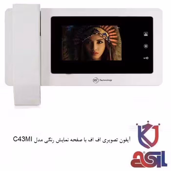 آیفون تصویری اف اف با صفحه نمایش رنگی مدل C43MI