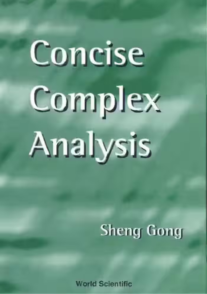 خرید و دانلود نسخه کامل کتاب Concise complex analysis