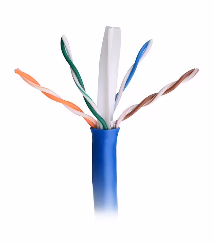 کابل شبکه CAT6A UTP کی نت پلاس KP-NL6AU305
طول 305 متر