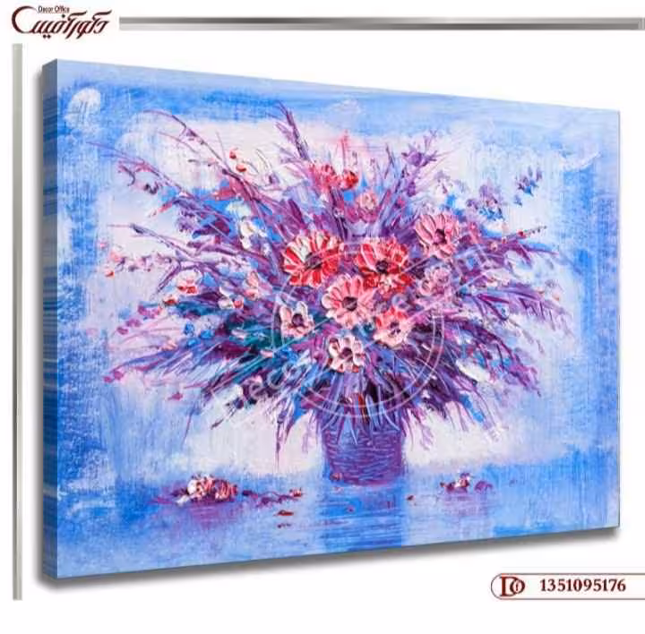 تابلو دیواری گل R5176