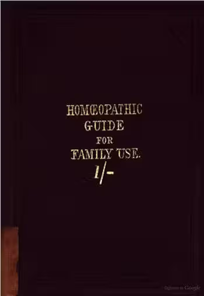 خرید و دانلود نسخه کامل کتاب The Homoeopathic Guide, for family use