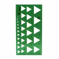 شابلون مهندسی فابل طرح مثلث کد 112