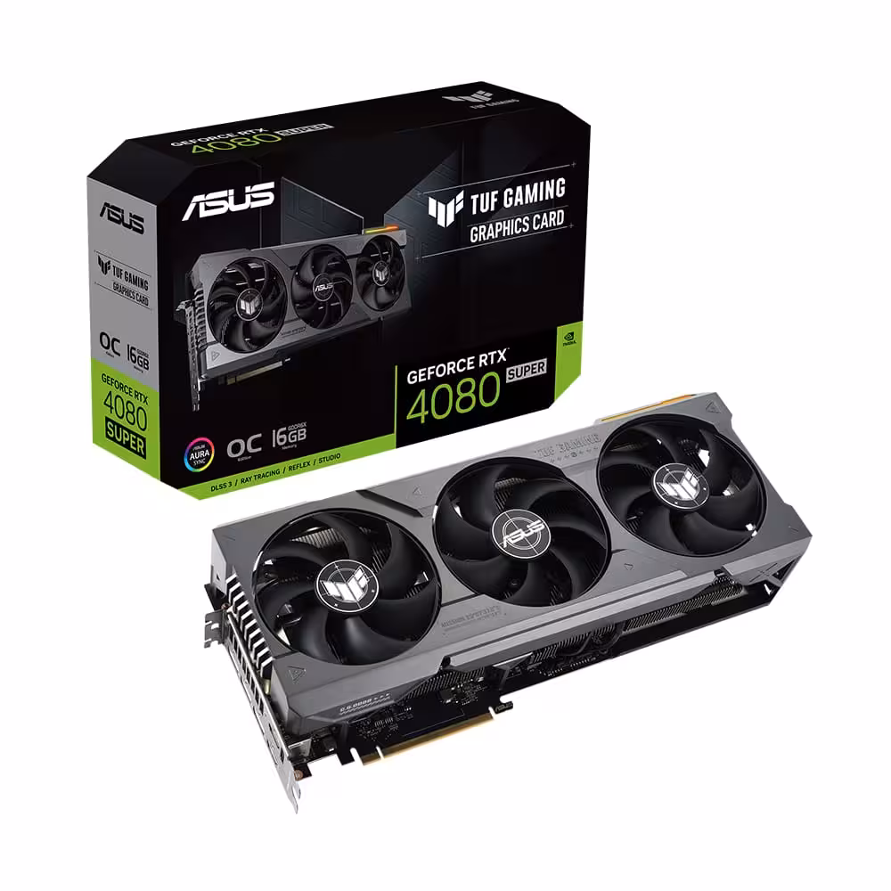 کارت گرافیک ایسوس ASUS TUF RTX 4080 SUPER OC 16GB