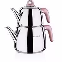 کتری و قوری 045 مدل بلا دسته رزگلد کرکماز / KORKMAZ A045-01 BELLA