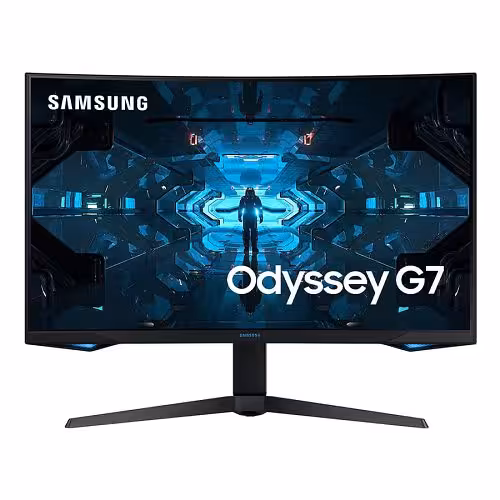 مانیتور گیمینگ سامسونگ مدل Odyssey G7 LC27G75TQSMXUE سایز 27 اینچ