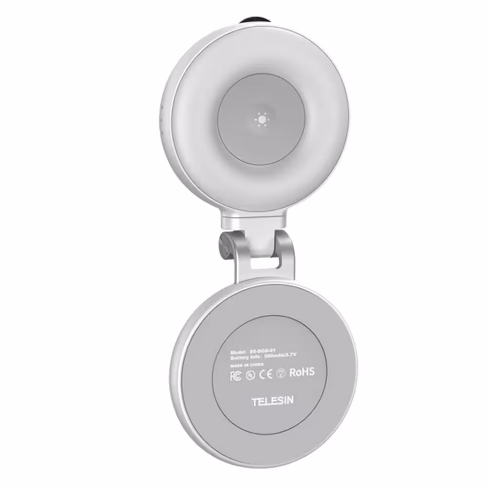 رینگ لایت سلفی مگنتی برند  تلسین  TELESIN Magnetic Selfie Light C03