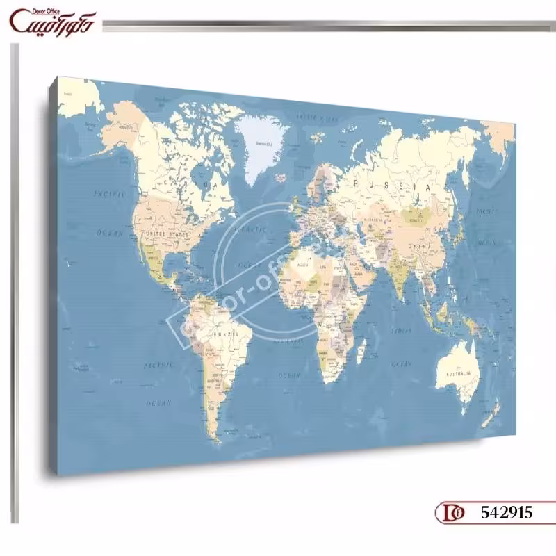 تابلو نقشه R2915