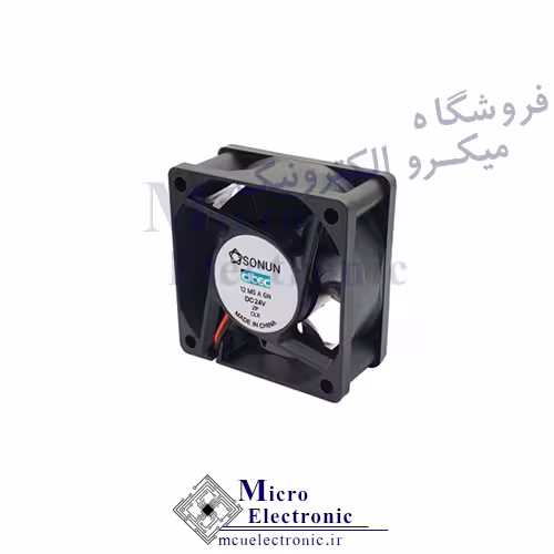 فن 24 ولت 6×6 قطر 2.5