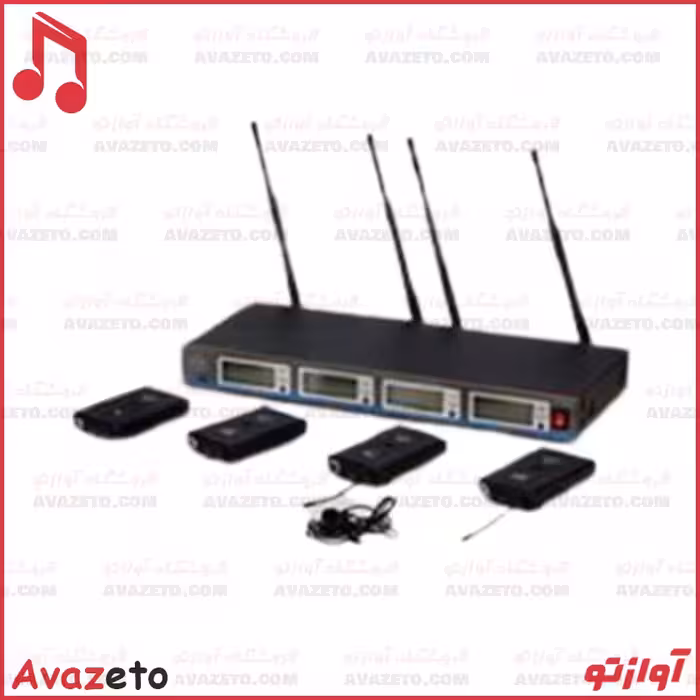 میکروفن بیسیم یقه ای دی اند دی D&D UH-80C