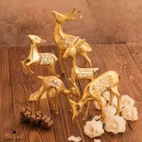 ست دکوراسیون برنج و صدف کد 440