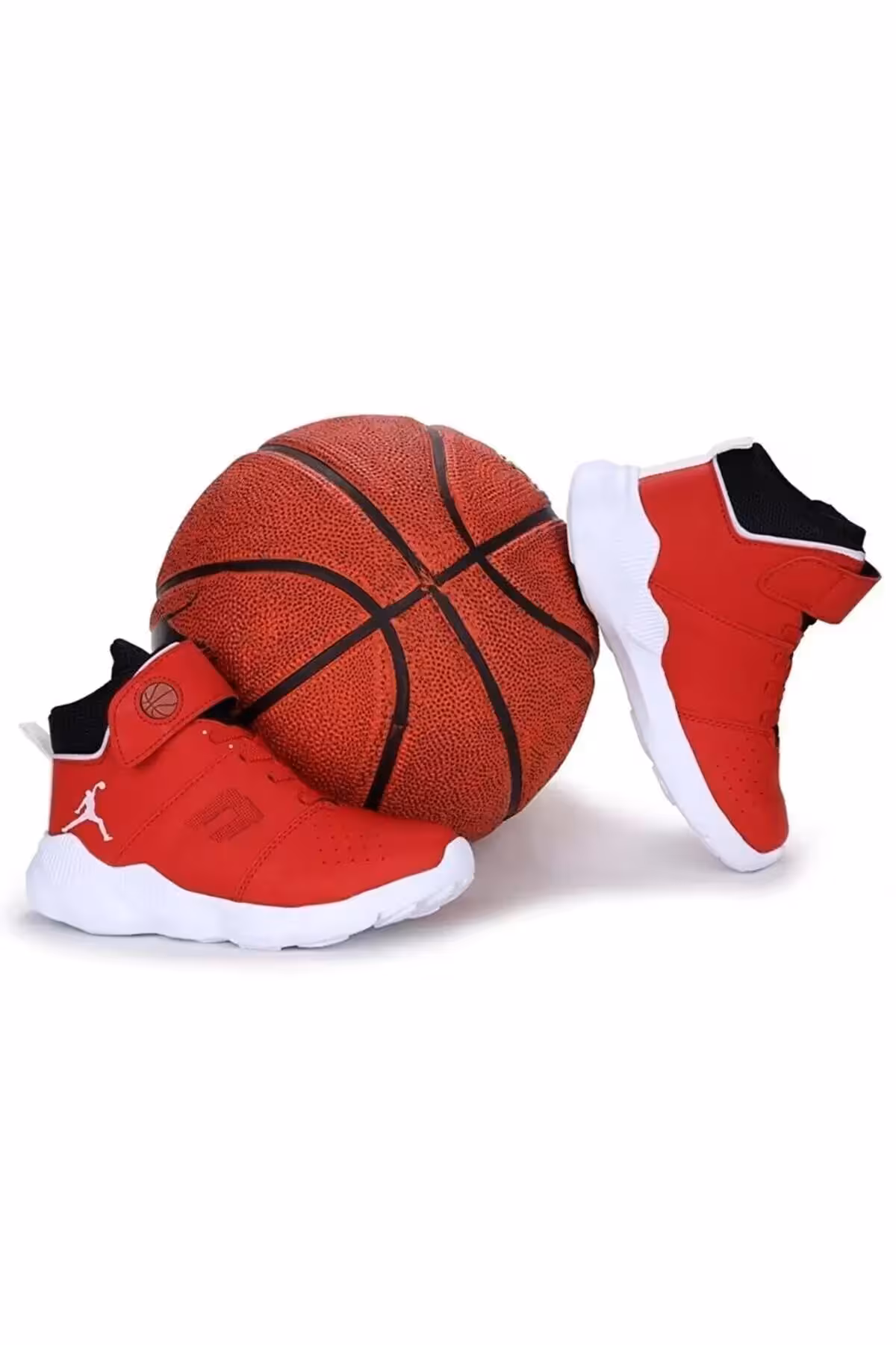 کفش بسکتبال یونیسکس قرمز کف سفید -2228