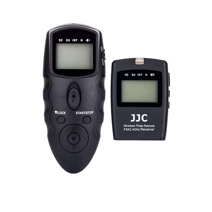 ریموت چند کاره تایمردار رادیویی دوربین کنون جی جی سی مدل WT-868 CABLE-C