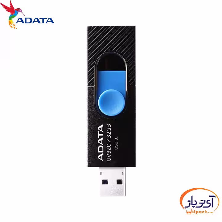 فلش مموری USB3.2 ای دیتا UV320 ظرفیت 256 گیگابایت