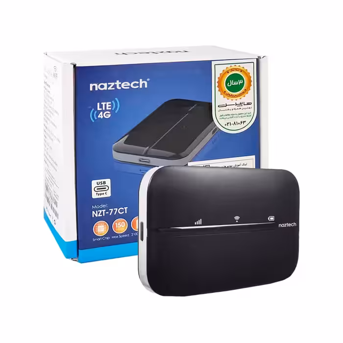 مودم 4G LTE قابل حمل نزتک مدل NZT-77CT