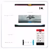 برچسب پوششی ماهوت مدل F-22 Raptor مناسب برای تبلت اپل iPad Air 2013 A1474