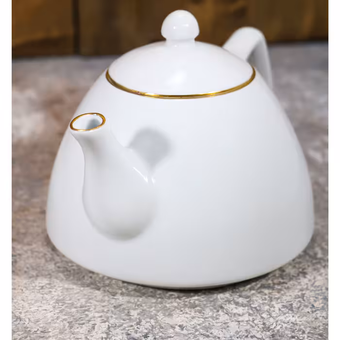 قوری شرکت صنایع چینی تقدیس مدل موناکو طلا