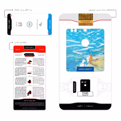 برچسب پوششی ماهوت مدل Anne Of Green Gables مناسب برای گوشی موبایل گوگل Nexus 5X