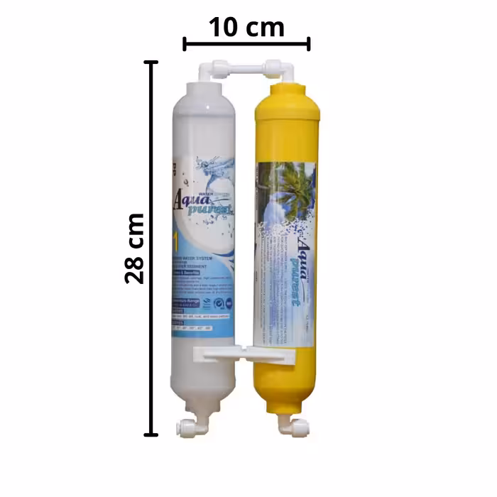 فیلتر تصفیه آب یخچال و فریزر آکوا پیورست مدل INLINE-NEW 06 مجموعه 6 عددی