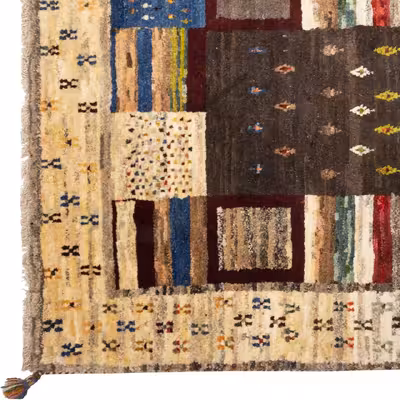 گبه دستباف ذرع و نیم سی پرشیا کد 122169