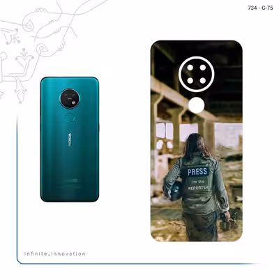 برچسب پوششی ماهوت مدل Reporter مناسب برای گوشی موبایل نوکیا 7.2