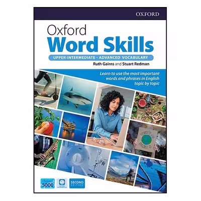 کتاب Oxford Word Skills Second Edition اثر Ruth Gairns And Stuart Redman انتشارات OXFORD سه جلدی