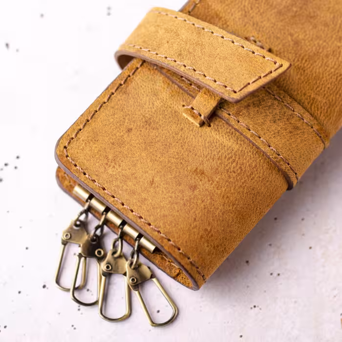 جاکلیدی چرم عطارد مدل C06