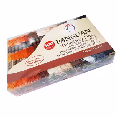نخ کوبلن پنگوئن مدل PN-100 مجموعه 100 عددی 