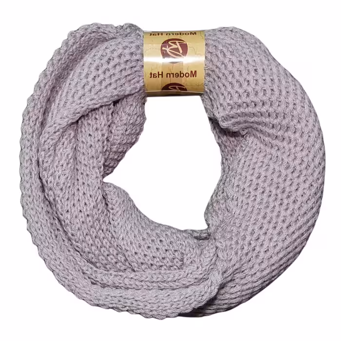 شال گردن بافتنی مدل رینگی