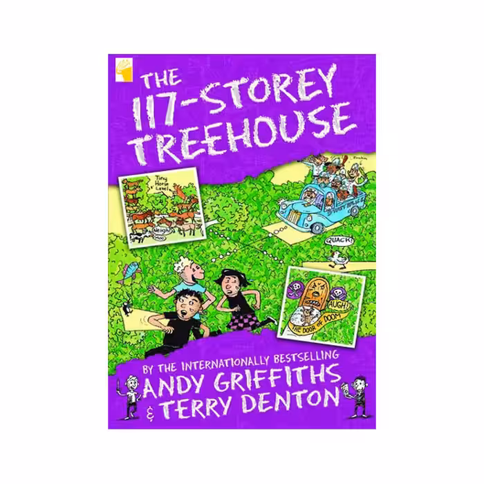 کتاب The 117-Storey Treehous اثر Andy Griffiths انتشارات معیار علم