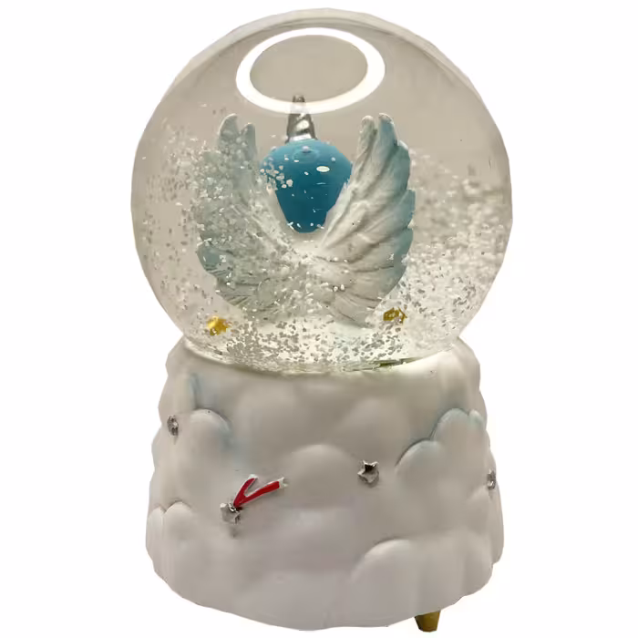 گوی موزیکال مدل پمپی فرشته مهربون طرح Angel کد PA4260
