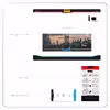 برچسب پوششی ماهوت مدل London City مناسب برای تبلت سامسونگ Galaxy Tab S3 9.7 2017 T820