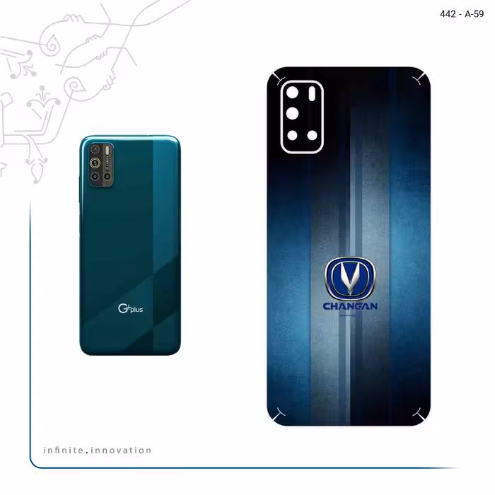 برچسب پوششی ماهوت مدل CHANGAN مناسب برای گوشی موبایل جی پلاس Z10