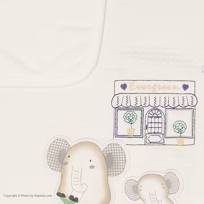 سرویس خواب 3 تکه نوزاد بیبی لایک مدل فیل