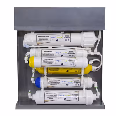 دستگاه تصفیه کننده آب مدل RO-S7-KZ 7107 به همراه رسوبگیر گلیتز