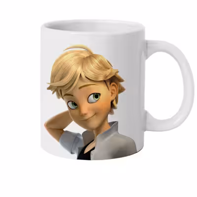 ماگ دارلی طرح پسر گربه ای مدل MG2435