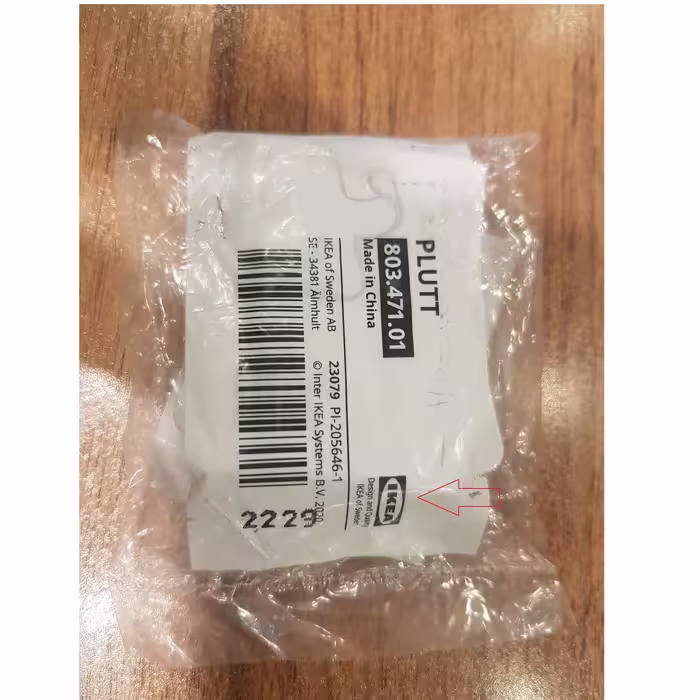 آویز لباس ایکیا مدل  PLUTT کد 7101بسته 3 عددی