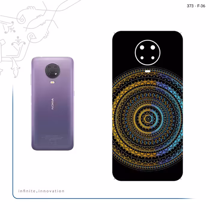 برچسب پوششی ماهوت مدل Mandala Design 2 مناسب برای گوشی موبایل نوکیا G20