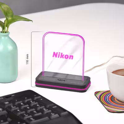 چراغ رومیزی نئون مدل NKN