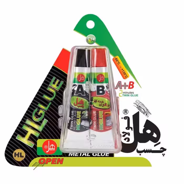 چسب دوقلو هل مدل f1 حجم 14میلی لیتر