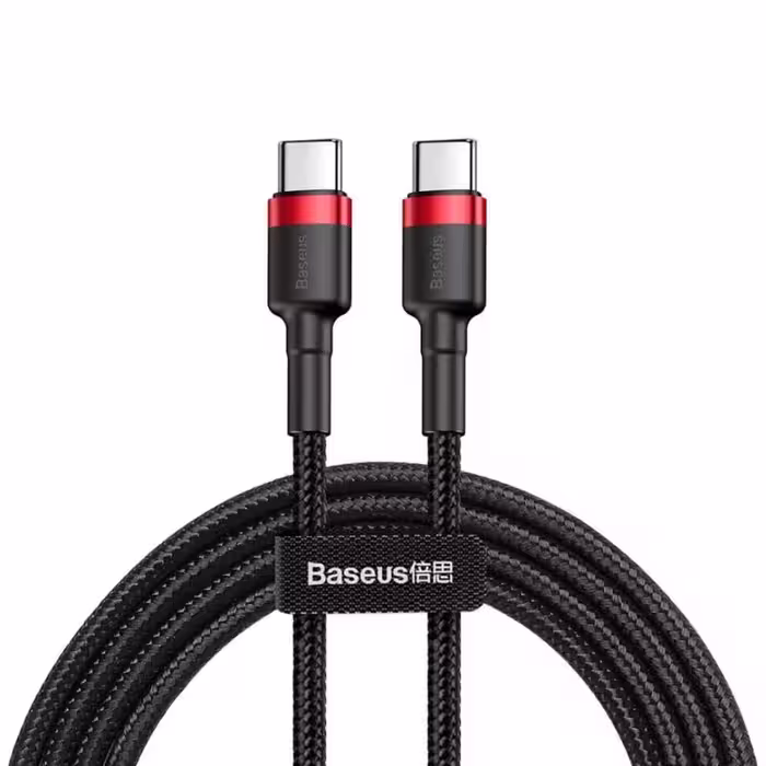 کابل usb -C باسئوس مدل PD 60W طول 1 متر