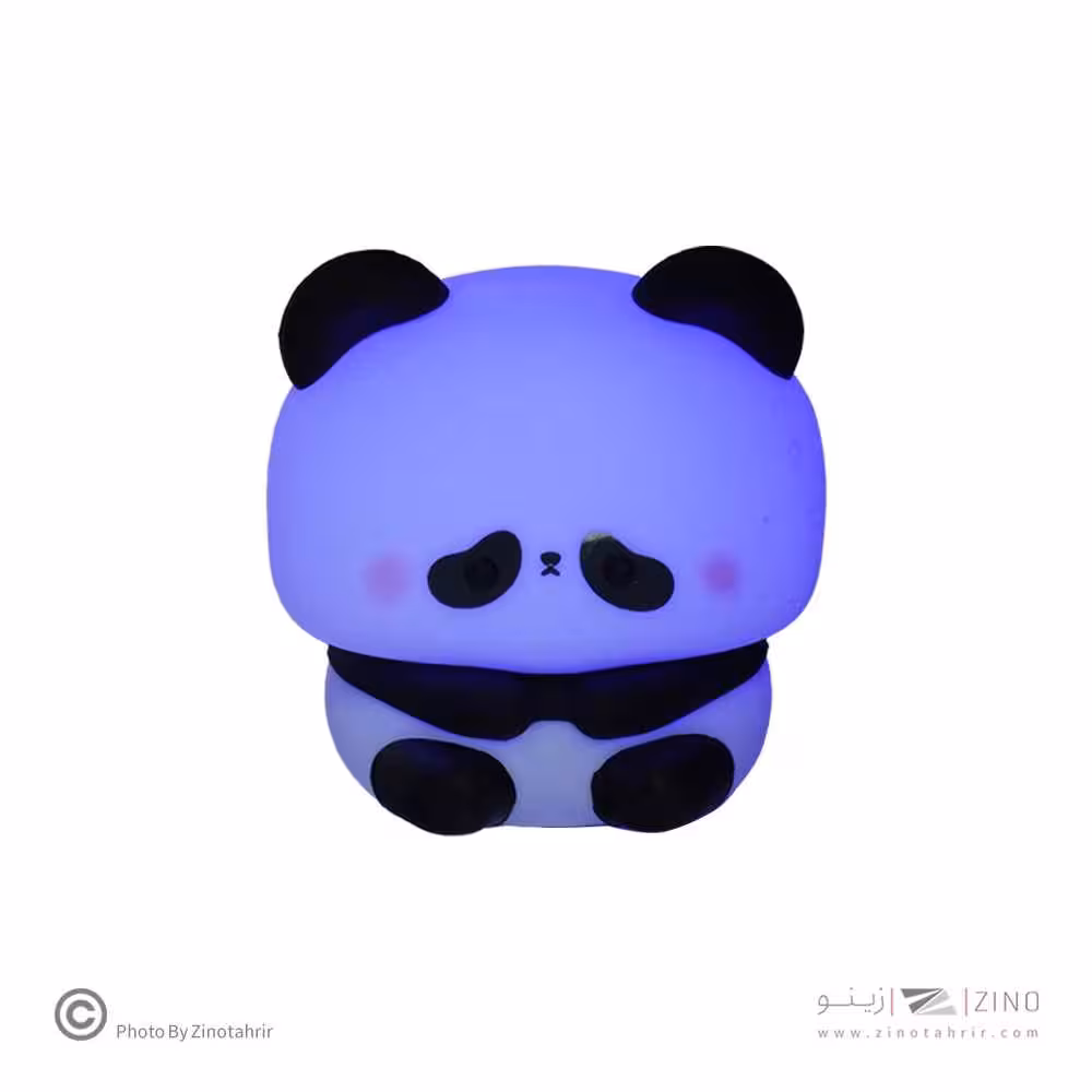 چراغ خواب سیلیکونی پاندا کوچک کدZH-153